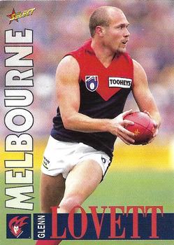 1996 Select AFL #105 Glenn Lovett Front